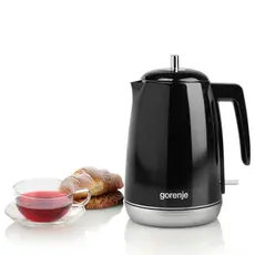 4 - Электрочайник Gorenje K15RLBK, Чёрный