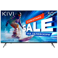 6 - 50" LED SMART Телевизор KIVI 50U750NB, 3840x2160 4K UHD, Android TV,...