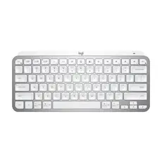 2 - Клавиатура Logitech MX Keys Mini, Беспроводное, Бледно-серый