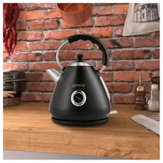 2 - Электрочайник Gorenje K17CLBK, Чёрный