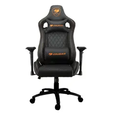 6 - Игровое кресло Cougar Armor S, ПВХ Кожа, Чёрный