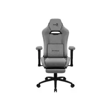 4 - Игровое кресло AeroCool Royal AeroWeave, Искусственная кожа, Серый