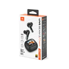 True Wireless JBL LIVE Beam 3 Black TWS True Adaptive Noise Cancelling 37025