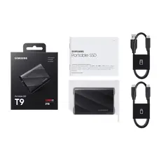 4 - Внешний портативный SSD накопитель Samsung T9, 2 ТБ, Чёрный...