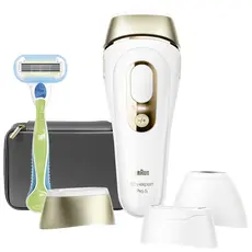 4 - Фотоэпилятор Braun Silk-expert Pro 5 PL5242, Белый | Золотистый