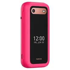 3 - Мобильный телефон Nokia 2660 Flip 4G, Розовый