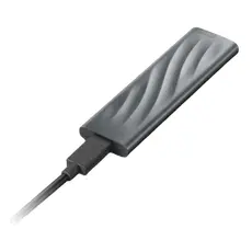 3 - Внешний портативный SSD накопитель Lenovo PS8, 1 ТБ, Grey (GXB1M24160)