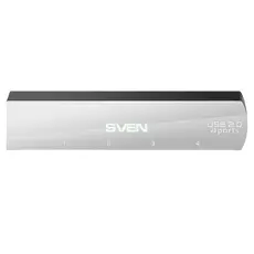 4 - USB-концентратор SVEN HB-891, Серебристый