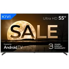 5 - 55" LED SMART Телевизор KIVI 55U760QB, 3840x2160 4K UHD, Android TV,...