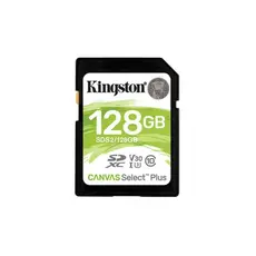 4 - Карта памяти Kingston Canvas Select Plus, 128Гб (SDS2/128GB)