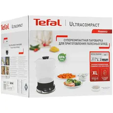 4 - Пароварка Tefal VC204810, Чёрный