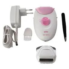 4 - Эпилятор BRAUN SE3270, Белый/Розовый