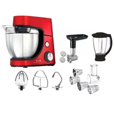 3 - Кухонный комбайн Tefal QB516G38 Red, Красный