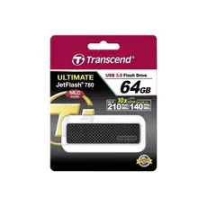 2 - USB Flash накопитель Transcend JetFlash 780, 64Гб, Чёрный