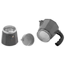 6 - Гейзерная кофеварка Ardesto AR0809AGS, Серый