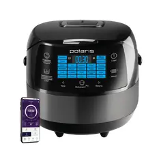 4 - Мультиварка Polaris PMC 5040, Чёрный
