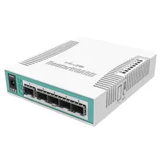 2 - Коммутатор маршрутизатора MikroTik CRS106-1C-5S, Белый