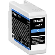 2 - Картридж чернильный Epson T46S UltraChrome Pro 10, 25мл, Голубой
