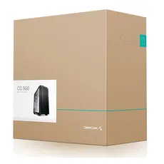 4 - Компьютерный корпус Deepcool CG560, Midi-Tower, ATX PS2, Чёрный