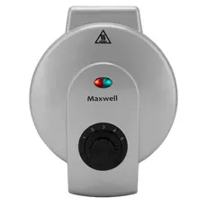 4 - Вафельница Maxwell MW-1571, Серебристый