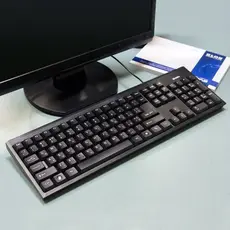 2 - Клавиатура SVEN Standard 303, Проводное, Чёрный