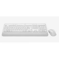 2 - Клавиатура и мышь Logitech MK650, Беспроводное, Белый
