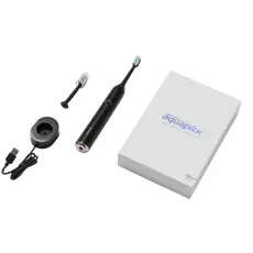 2 - Электрическая звуковая зубная щетка Aquapick AQ 102, Чёрный