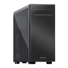 6 - Компьютерный корпус Chieftec AL-02B-TG-OP, Micro-ATX, ATX, Чёрный