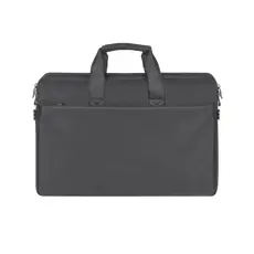 4 - Сумка для ноутбука Rivacase Central, 17.3", Полиэстер, Чёрный