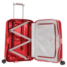 2 - Чемодан для багажа Samsonite S'CURE, 34л, Малиновый