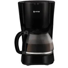 3 - Капельная кофеварка VITEK VT-1528, 750Вт, Чёрный