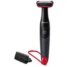 6 - Мужской Триммер Philips Bodygroom Series 1000 BG105/10, Черный | Красный