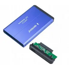2 - Внешний корпус Gembird EE2-U3S-2-B, Синий (EE2-U3S-2-B)