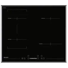 3 - Индукционная варочная панель Sharp KH6I27CS00EU, Чёрный