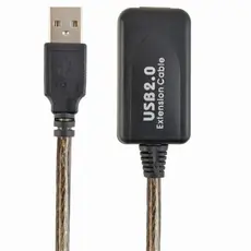 5 - Удлинитель Cablexpert UAE-01-5M, USB Type-A (M)/USB Type-A (F), 5м,...