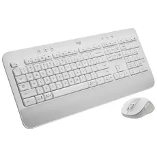 4 - Клавиатура и мышь Logitech MK650, Беспроводное, Белый