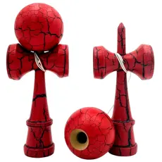 3 - Кендама KROM Classic, Red Crackle