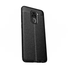 2 - Чехол Xcover Xiaomi RedMi Note 9, Leather, Чёрный