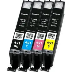 Ink Cartridge Canon CLI-451 CMYB, Multip 29186