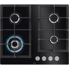 3 - Газовая варочная панель AEG HKB64420NB, Чёрный