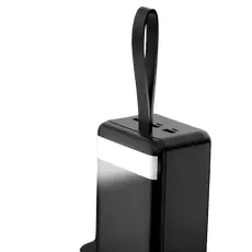 6 - Power Bank XO 80000 mAh QC22,5W PD 20W, PR160 Black