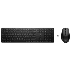 3 - Клавиатура и мышь HP 655, Беспроводное, Чёрный