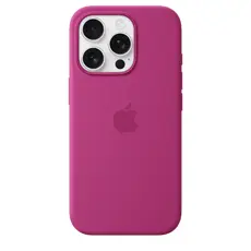 3 - Чехол Apple iPhone 16 Pro Silicone Case with MagSafe, Фуксия