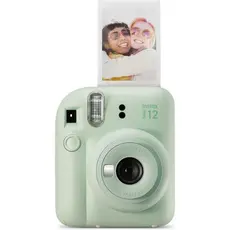 6 - Фотоаппарат моментальной печати Fujifilm Instax Mini 12, Mint Green
