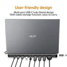6 - Док-станция Acer HP.DSCAB.015, Серый