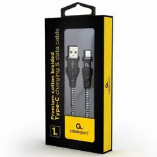 3 - Кабель для зарядки и синхронизации Cablexpert CC-USB2B-AMCM-1M-BW,...
