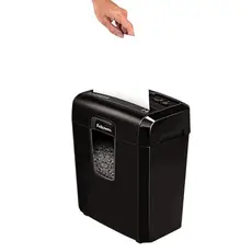 4 - Шредер Fellowes PowerShred® 8Mc, Чёрный