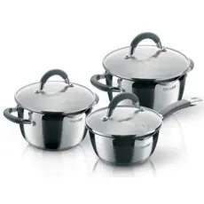2 - Набор кастрюль Rondell RDS-341, 24cm, Нержавеющая сталь