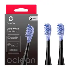 2 - Насадка для электрической зубной щетки Oclean UW02 B02, Чёрный