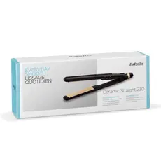 5 - Выпрямитель для волос BaByliss Ceramic Straight ST089E, Чёрный
